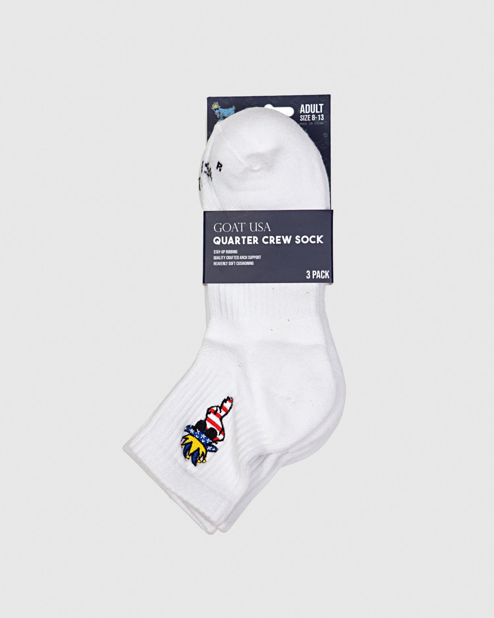 Goat USA Freedom Ankle Socks 3 Pack Apparel Goat USA Youth  