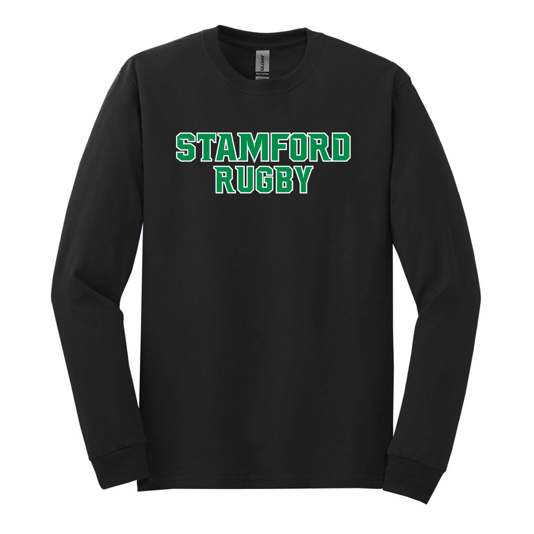 Stamford Rugby Cotton Long Sleeve Logowear Stamford Rugby Black Youth S