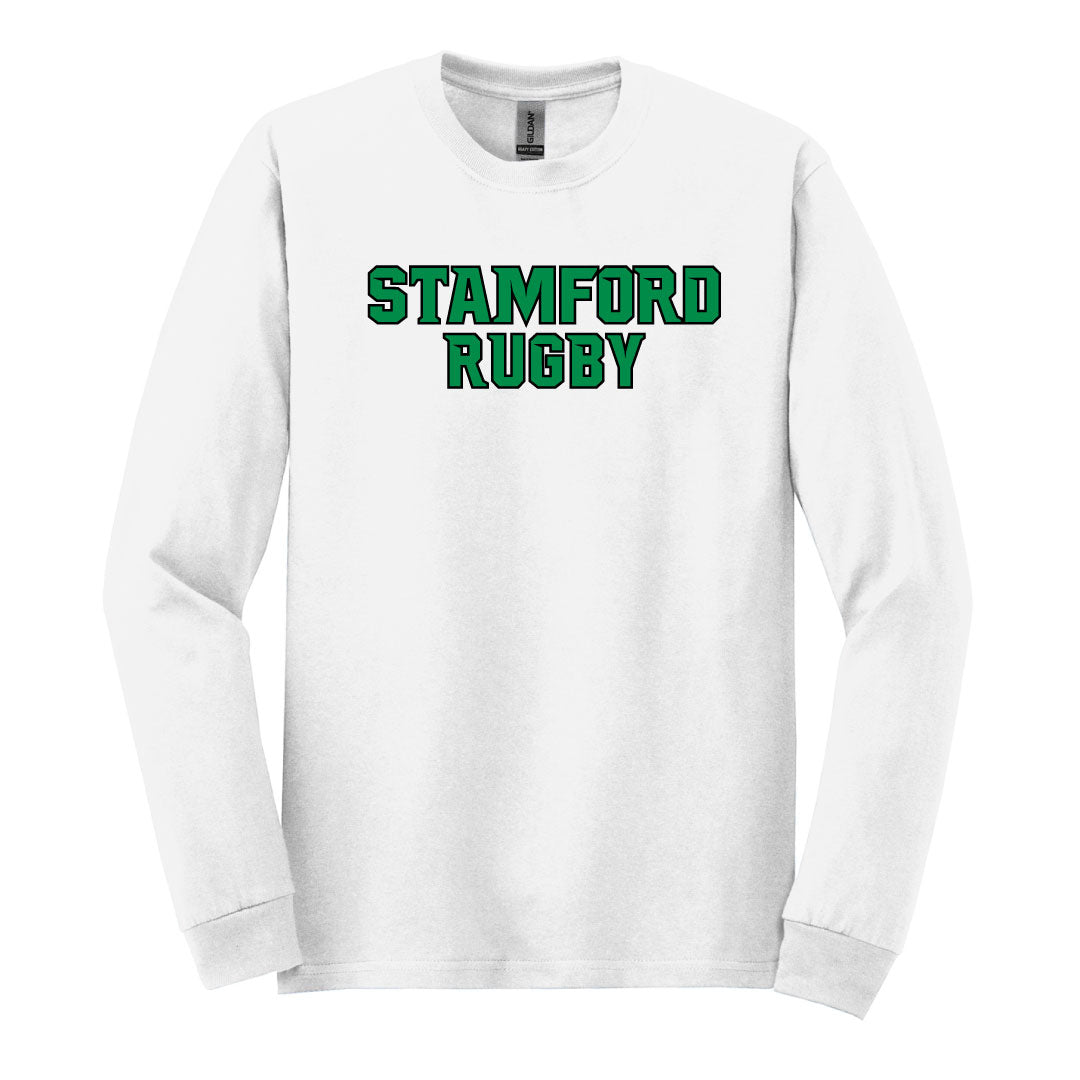 Stamford Rugby Cotton Long Sleeve Logowear Stamford Rugby White Youth S