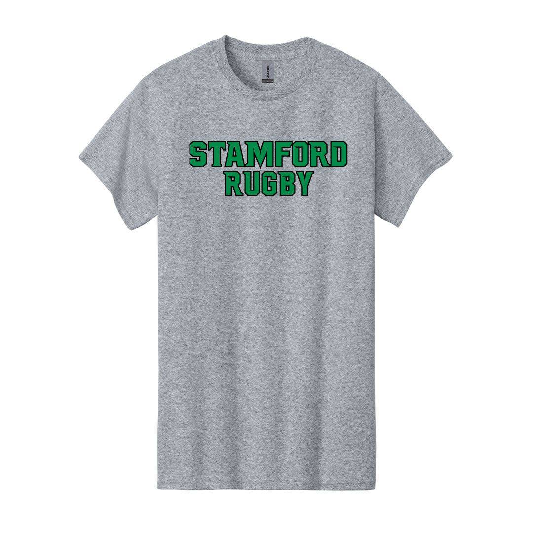 Stamford Rugby Cotton Short Sleeve Logowear Stamford Rugby Grey Youth S