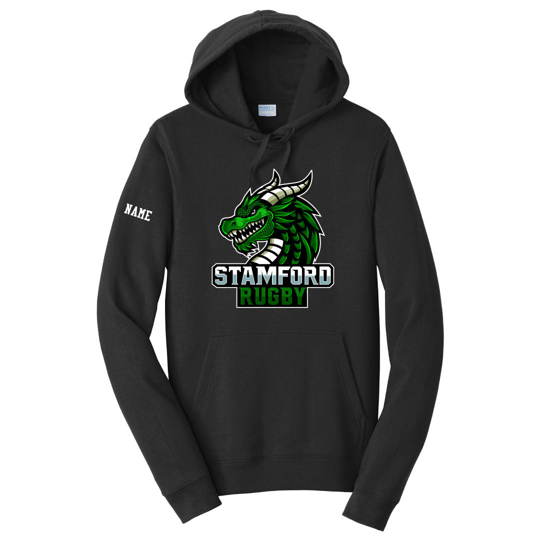 Stamford Rugby Mascot Hoodie Logowear Stamford Rugby Black Youth S