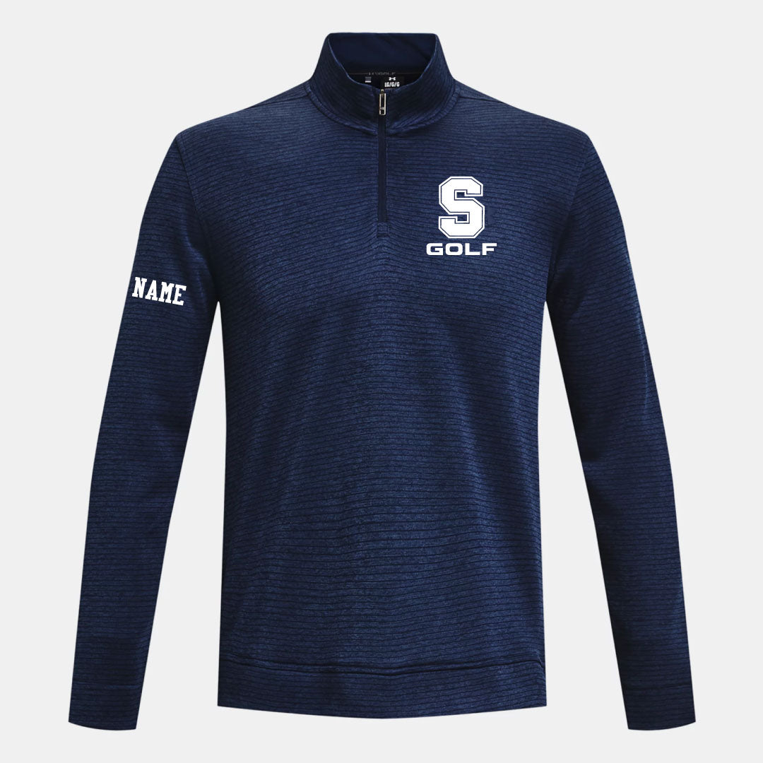 Staples Boys Golf UA Sweater Fleece 1/2 Zip Logowear Staples Boys Golf Adult S  