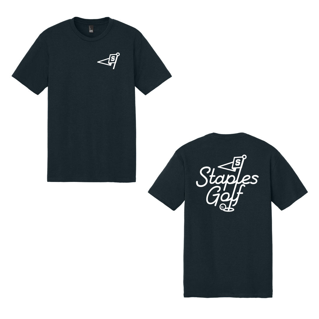 Staples Boys Golf Tri Blend Short Sleeve