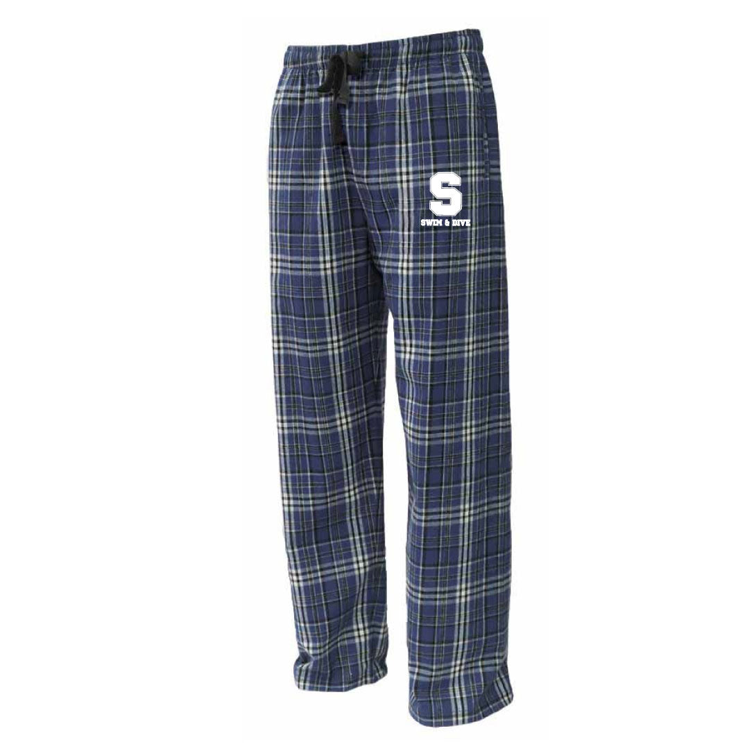 Staples Boys Swim & Dive Flannels Logowear Staples Boys Swim & Dive Navy/White Adult XS