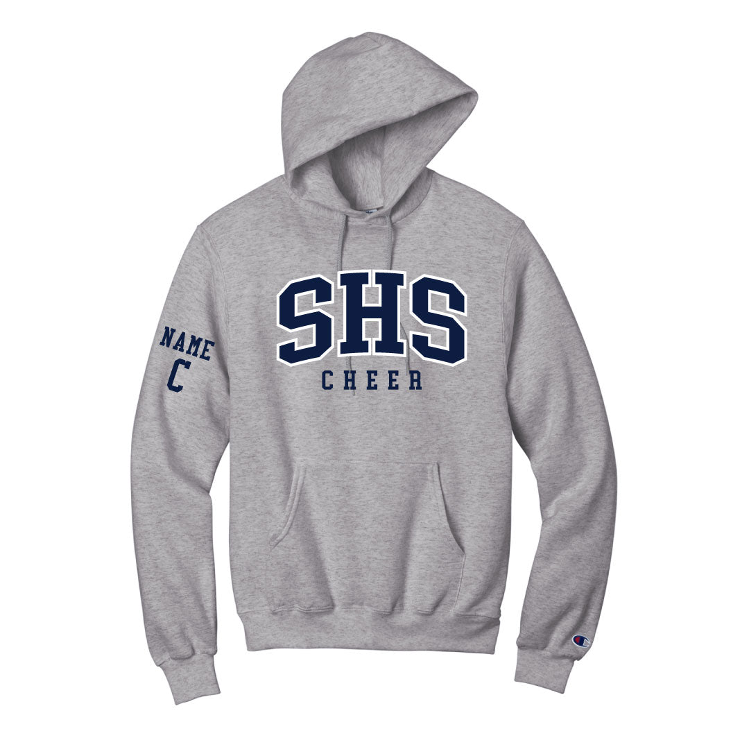 Staples Cheer Champion SHS Hooded Sweasthirt Logowear Staples Cheerleading Grey Adult S