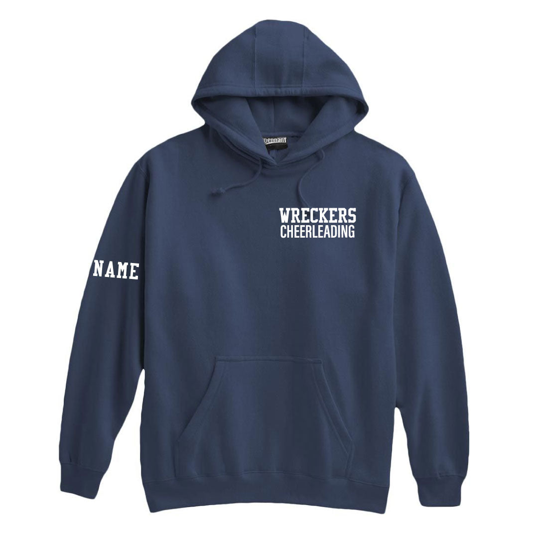 Staples Cheer "Fans" Hooded Sweatshirt Logowear Staples Cheerleading Navy Adult XS