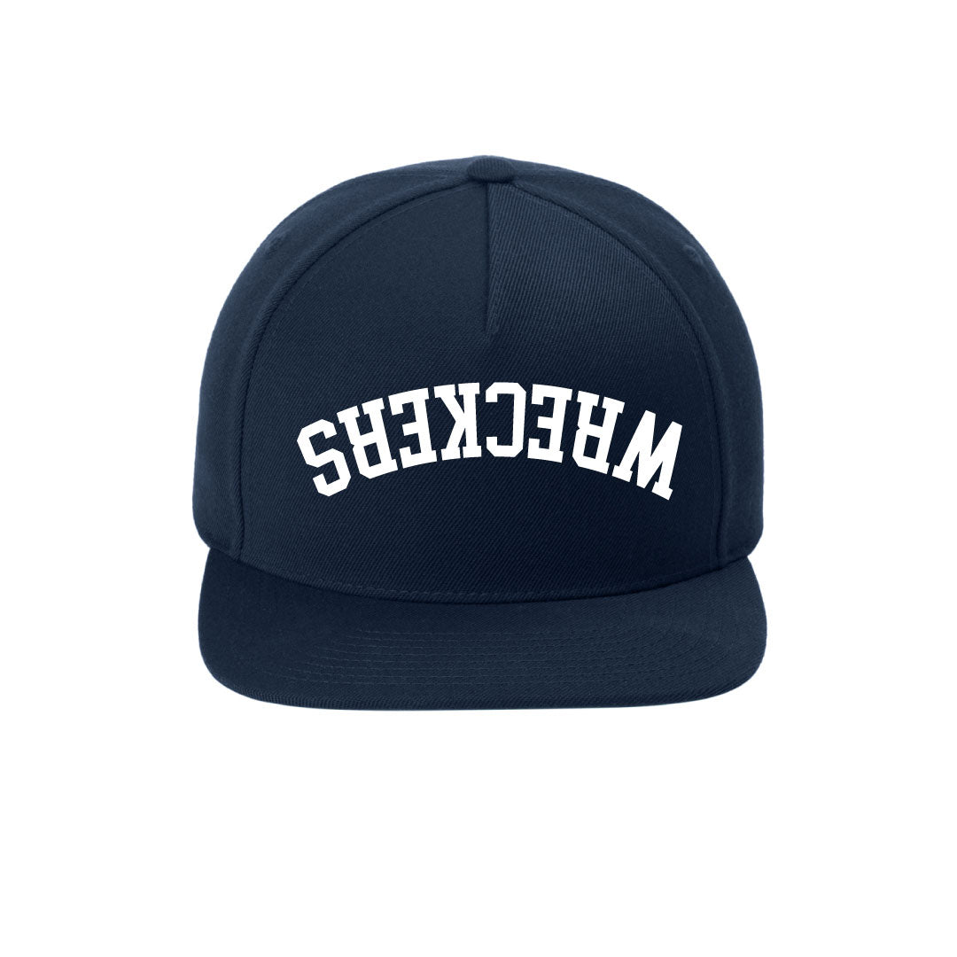 Staples Cheer Snapback Baseball Hat Logowear Staples Cheerleading Navy