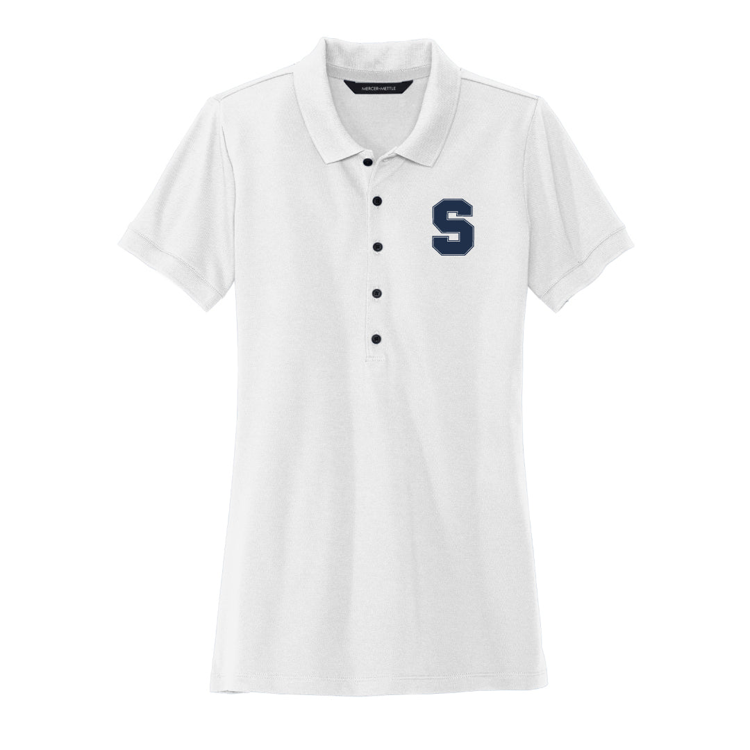 Staples Faculty Polo Logowear Staples Faculty White Ladies XS