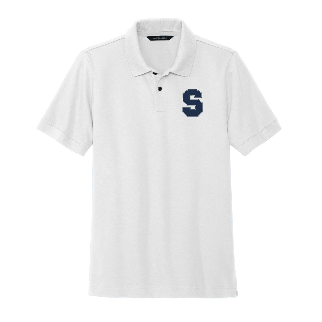 Staples Faculty Polo Logowear Staples Faculty White Mens S