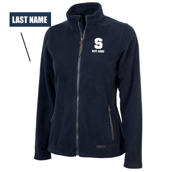 Staples Faculty Full Zip Fleece Jacket Logowear Staples Faculty Ladies XS