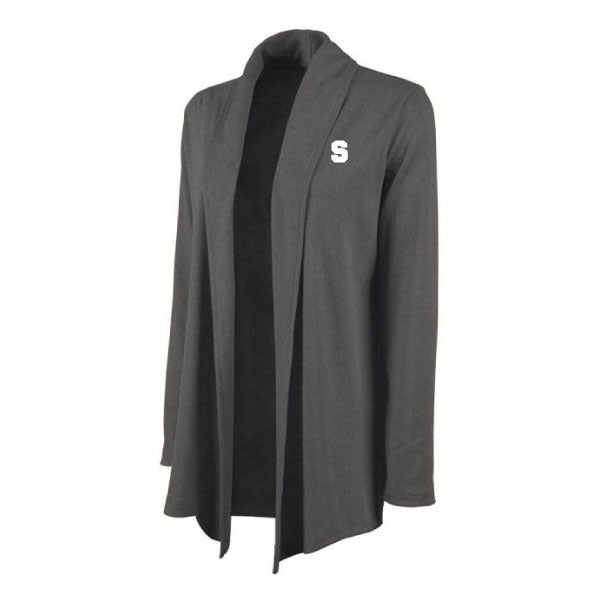 Staples Faculty Ladies Cardigan Wrap Logowear Staples Faculty Grey Ladies S 