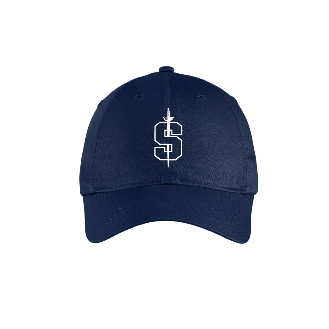 Staples Fencing Baseball Cap Logowear Staples Fencing Navy Épée 