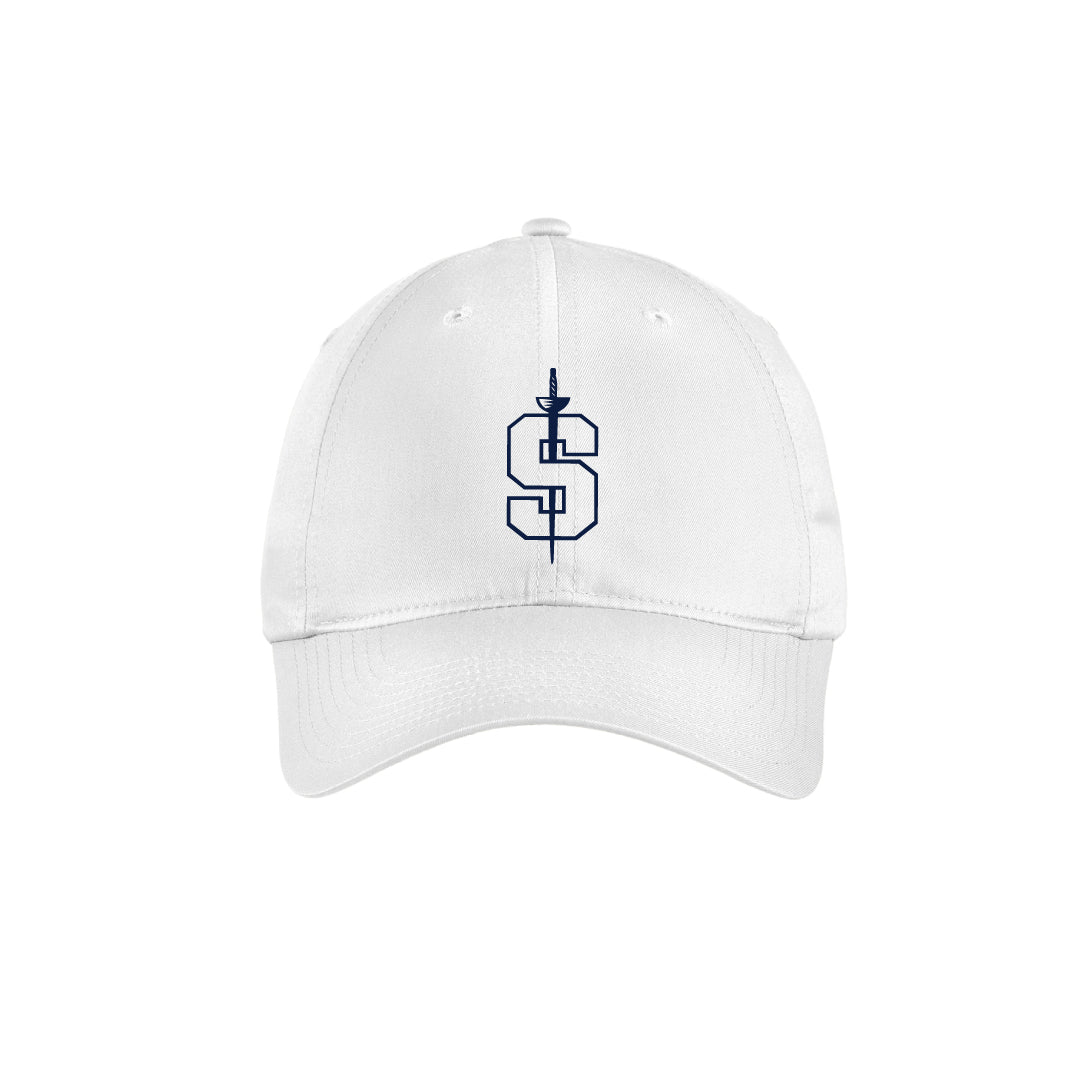 Staples Fencing Baseball Cap Logowear Staples Fencing White Épée 