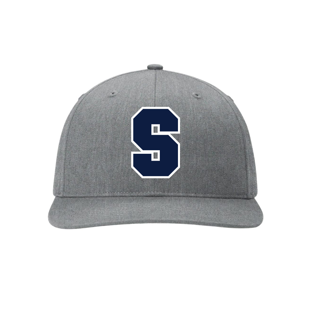 Staples Football Twill Snapback Baseball Hat Logowear Staples Football Navy S