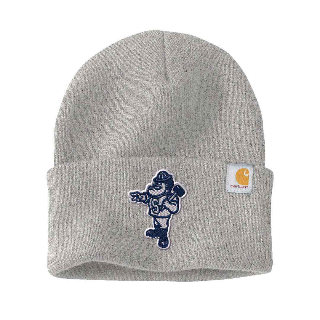 Staples Football Carhartt Beanie Logowear Staples Football Grey  