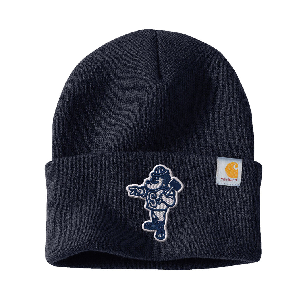 Staples Football Carhartt Beanie Logowear Staples Football Navy  