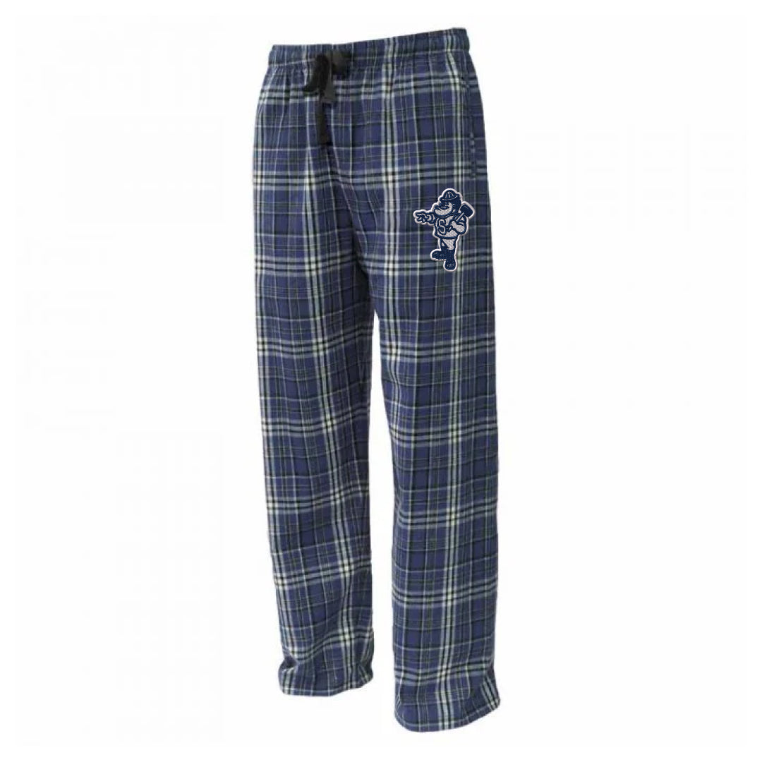 Staples Football Flannel Bottoms Logowear Staples Football Adult XS  