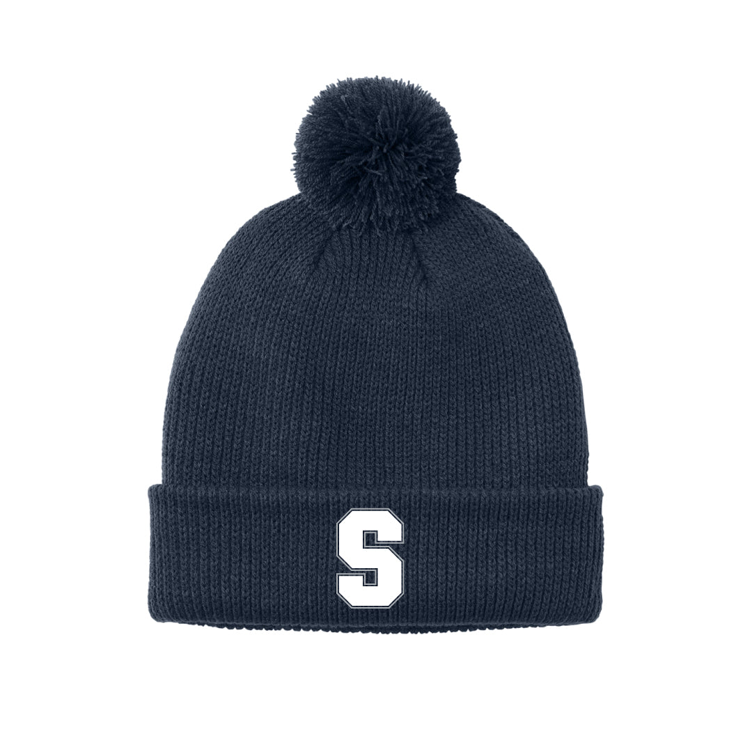 Staples Football Pom Beanie Logowear Staples Football   