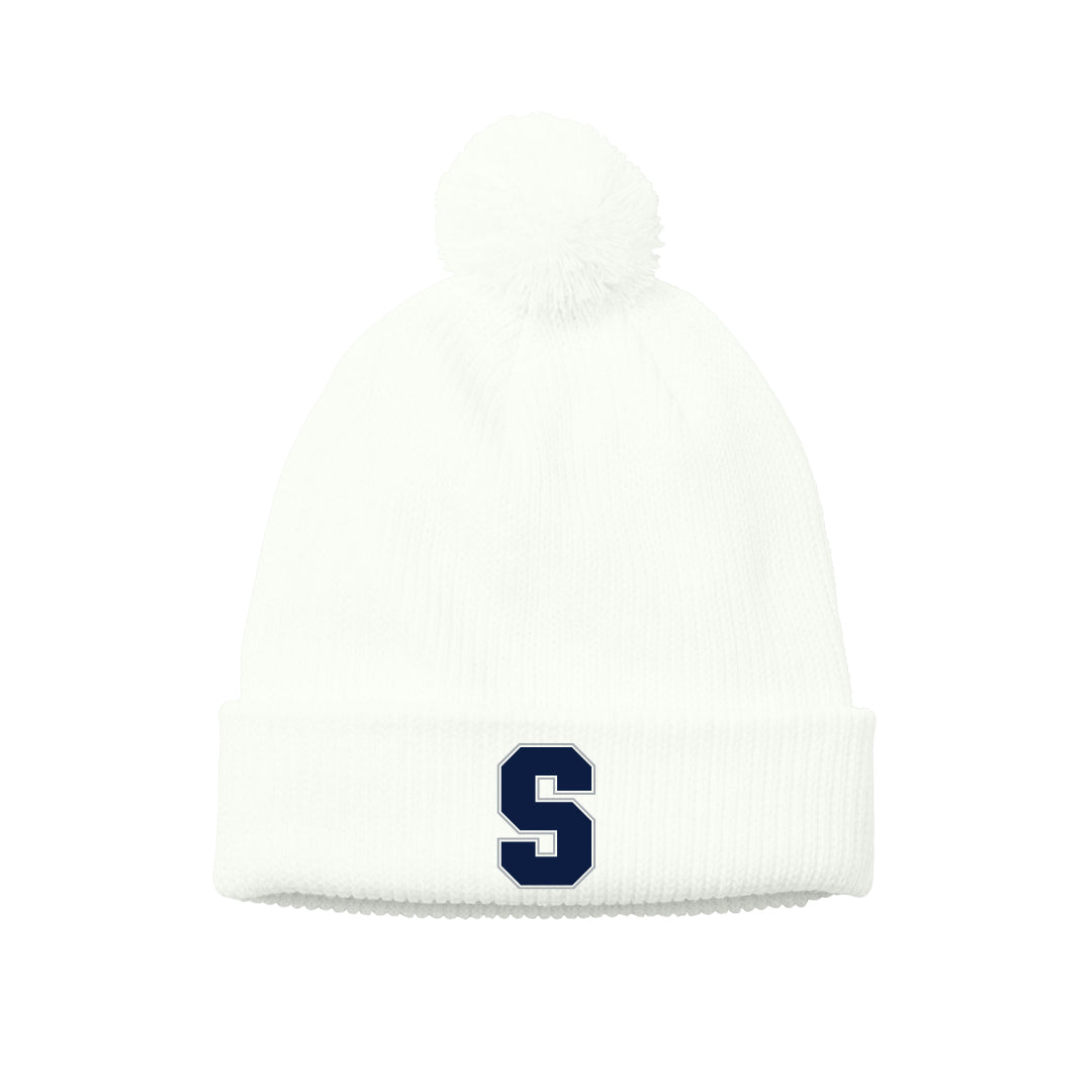 Staples Football Pom Beanie Logowear Staples Football   