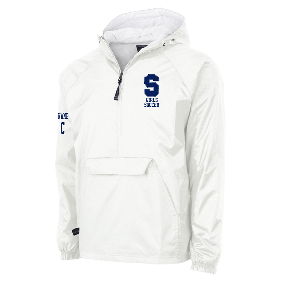 Staples Girls Soccer 1/4 Zip Wind Jacket Logowear Staples Girls Soccer Adult S