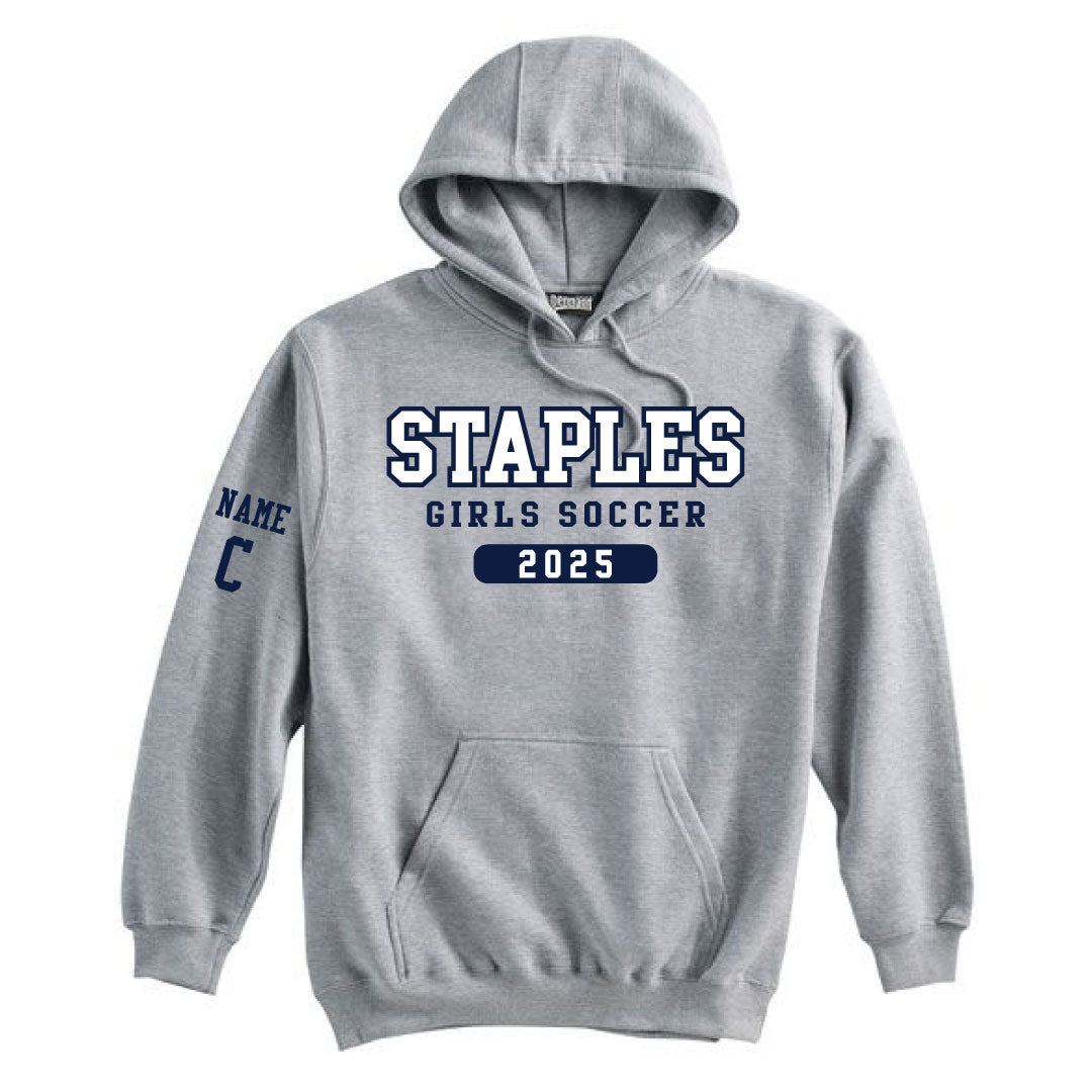 Staples Girls Soccer Hooded Sweatshirt Logowear Staples Girls Soccer Adult XS
