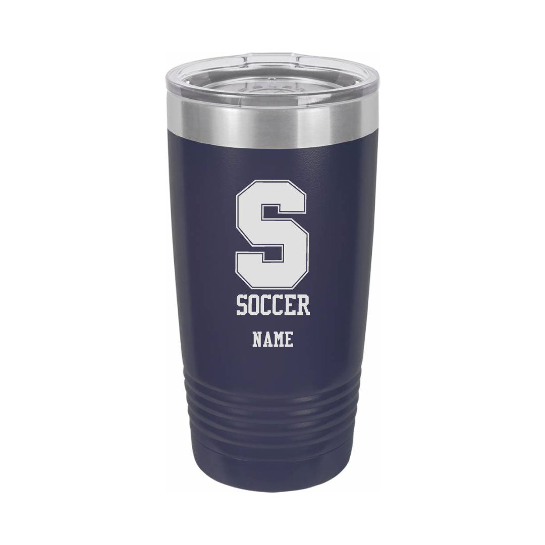 Staples Girls Soccer Fans Water Bottle Logowear Staples Girls Soccer Fanwear Navy