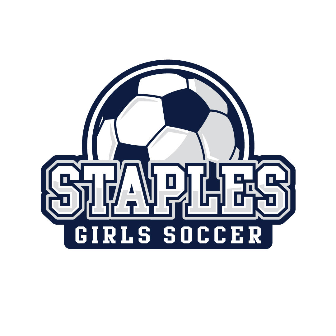 Staples Girls Soccer Fans Magnet Logowear Staples Girls Soccer Fanwear