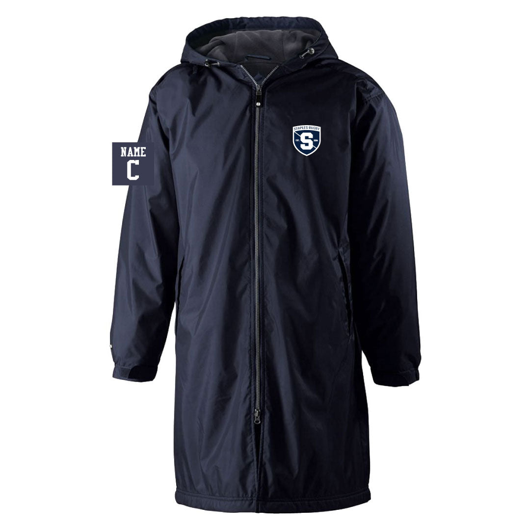 Staples Rugby Sideline Jacket Logowear Staples Rugby Adult S