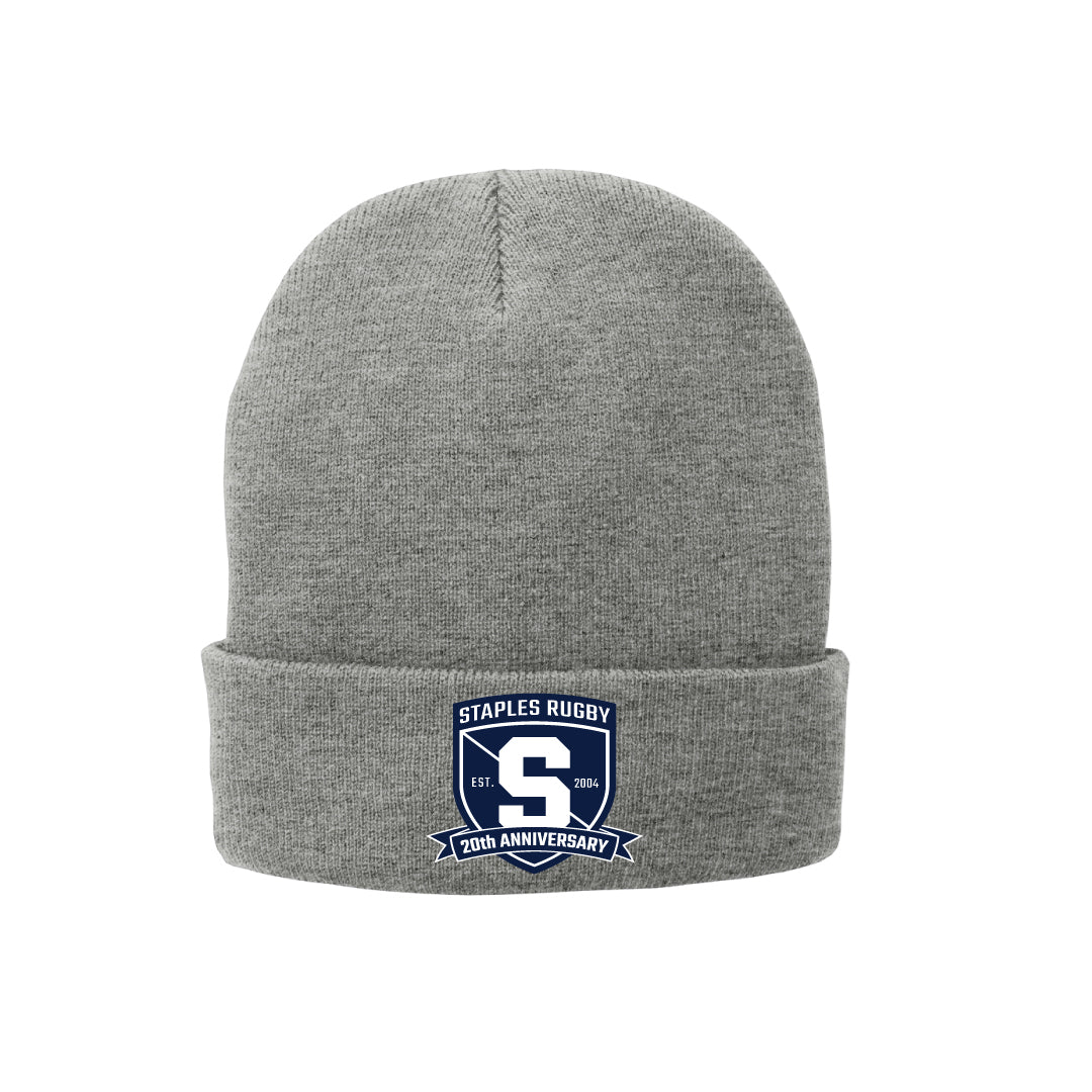 Staples Rugby Carhartt Beanie Logowear Staples Rugby Grey  