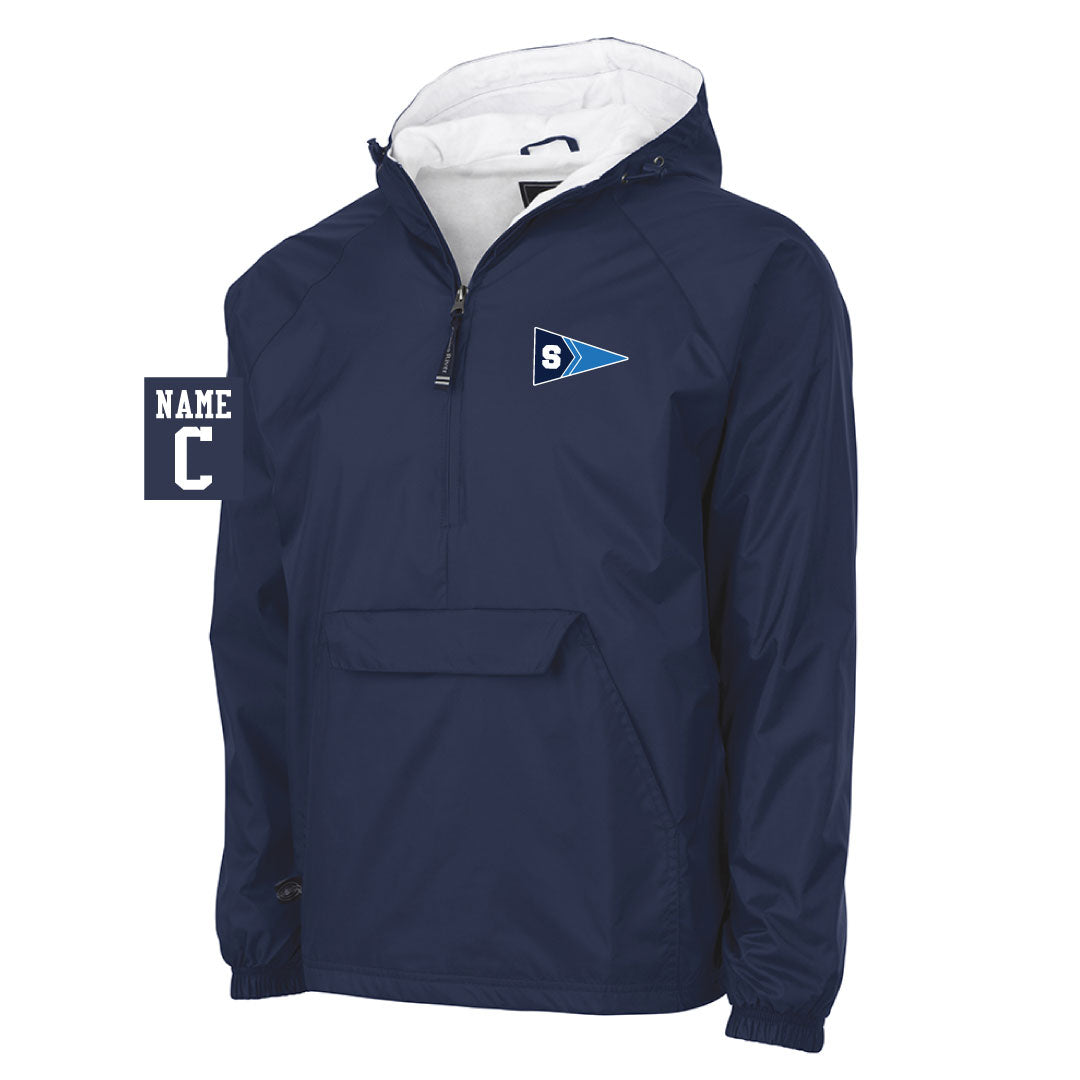 Staples Sailing 1/4 Zip Wind Jacket Logowear Staples Sailing