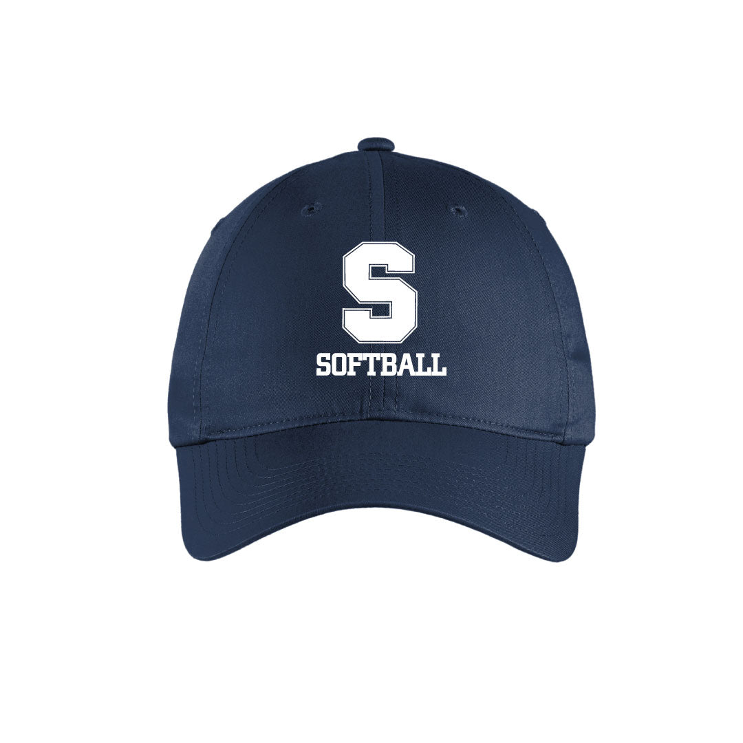 Staples Softball Nike Hat Logowear Staples Softball Navy  