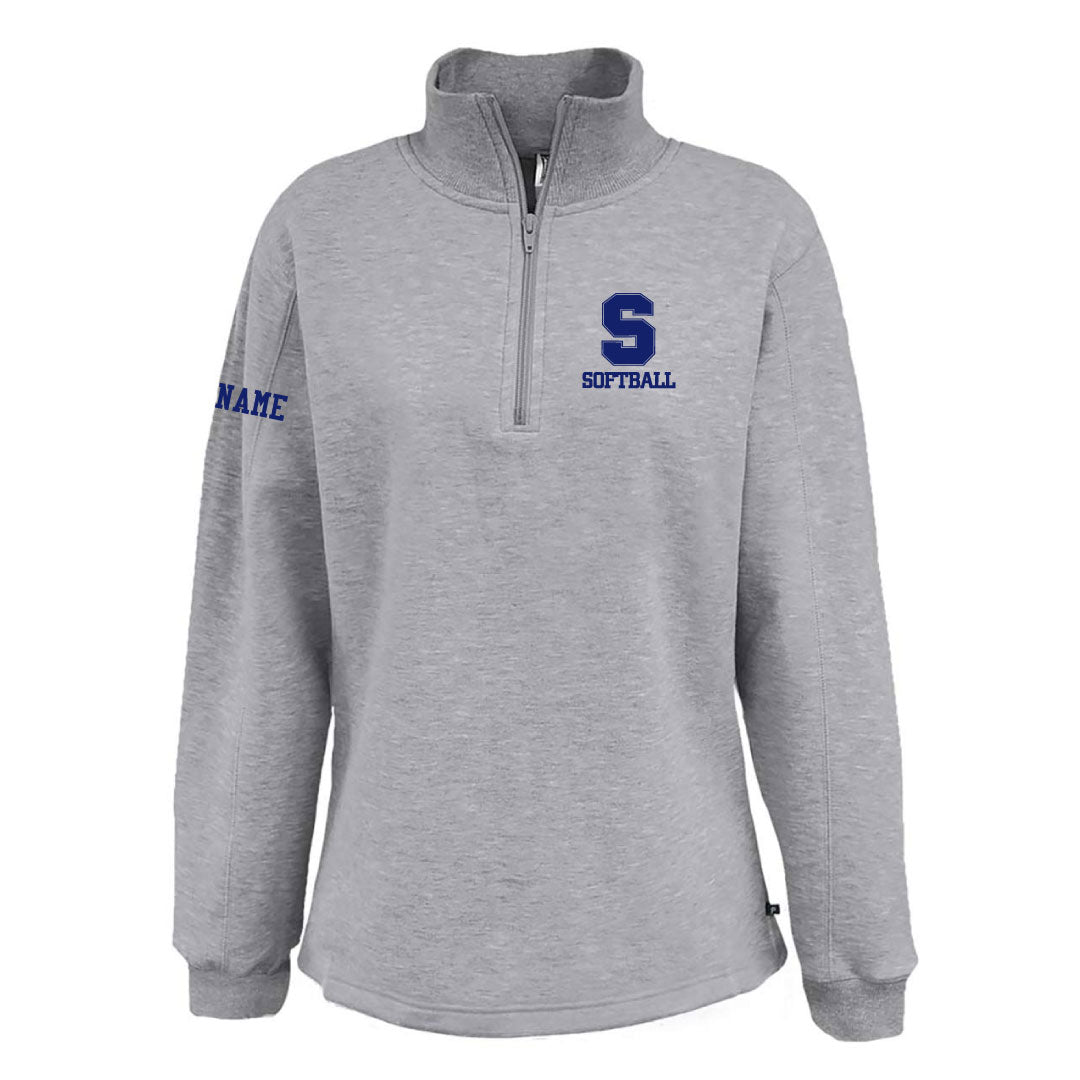 Staples Softball 1/4 Zip Sweatshirt