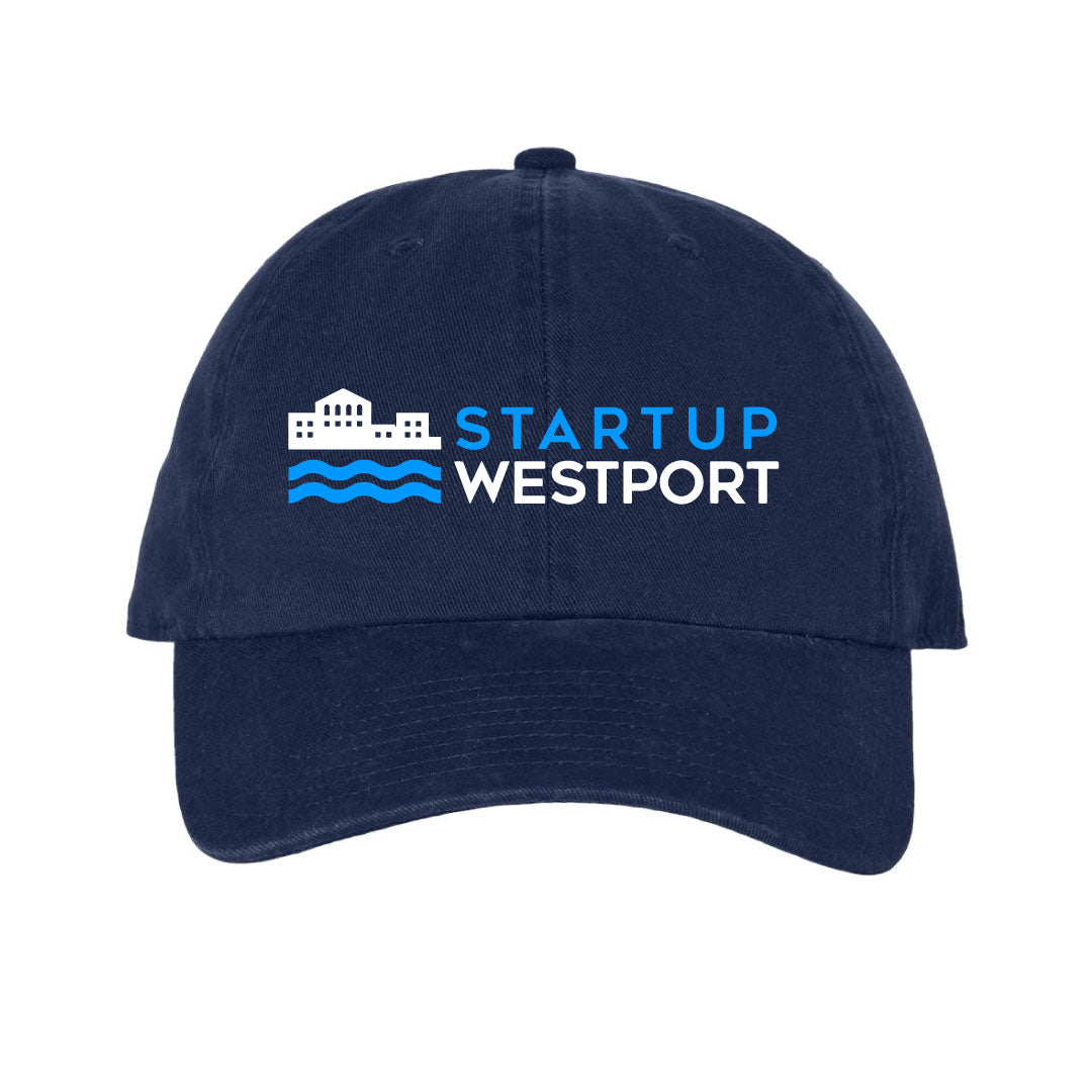 Startup Westport Baseball Hat Logowear Startup Westport Navy