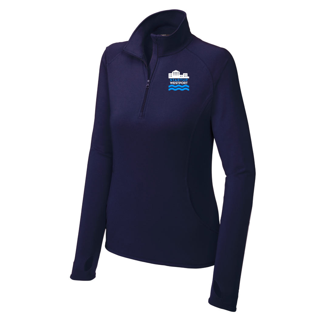 Startup Westport Performance 1/4 Zip Logowear Startup Westport Ladies XS