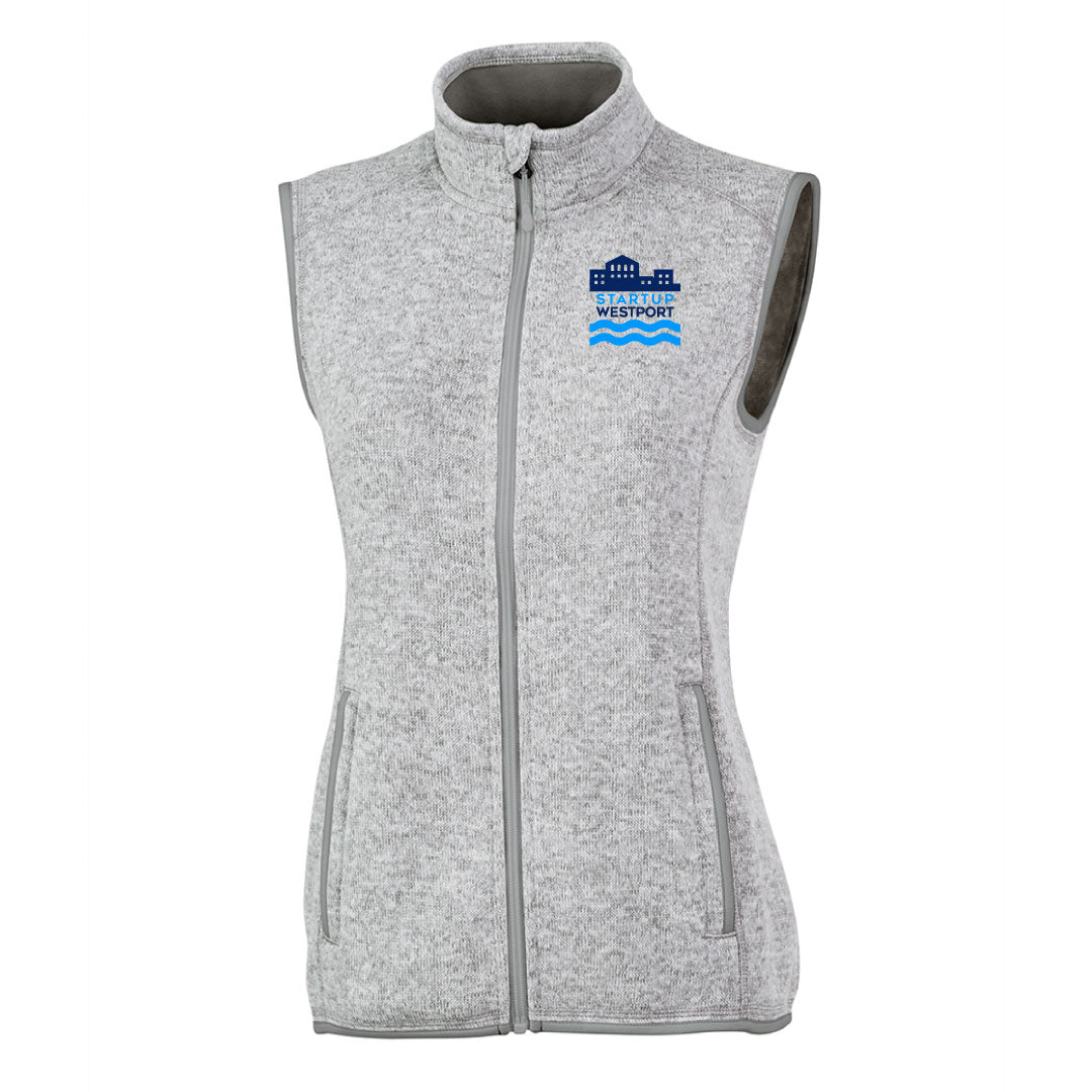 Startup Westport Heathered Vest Logowear Startup Westport