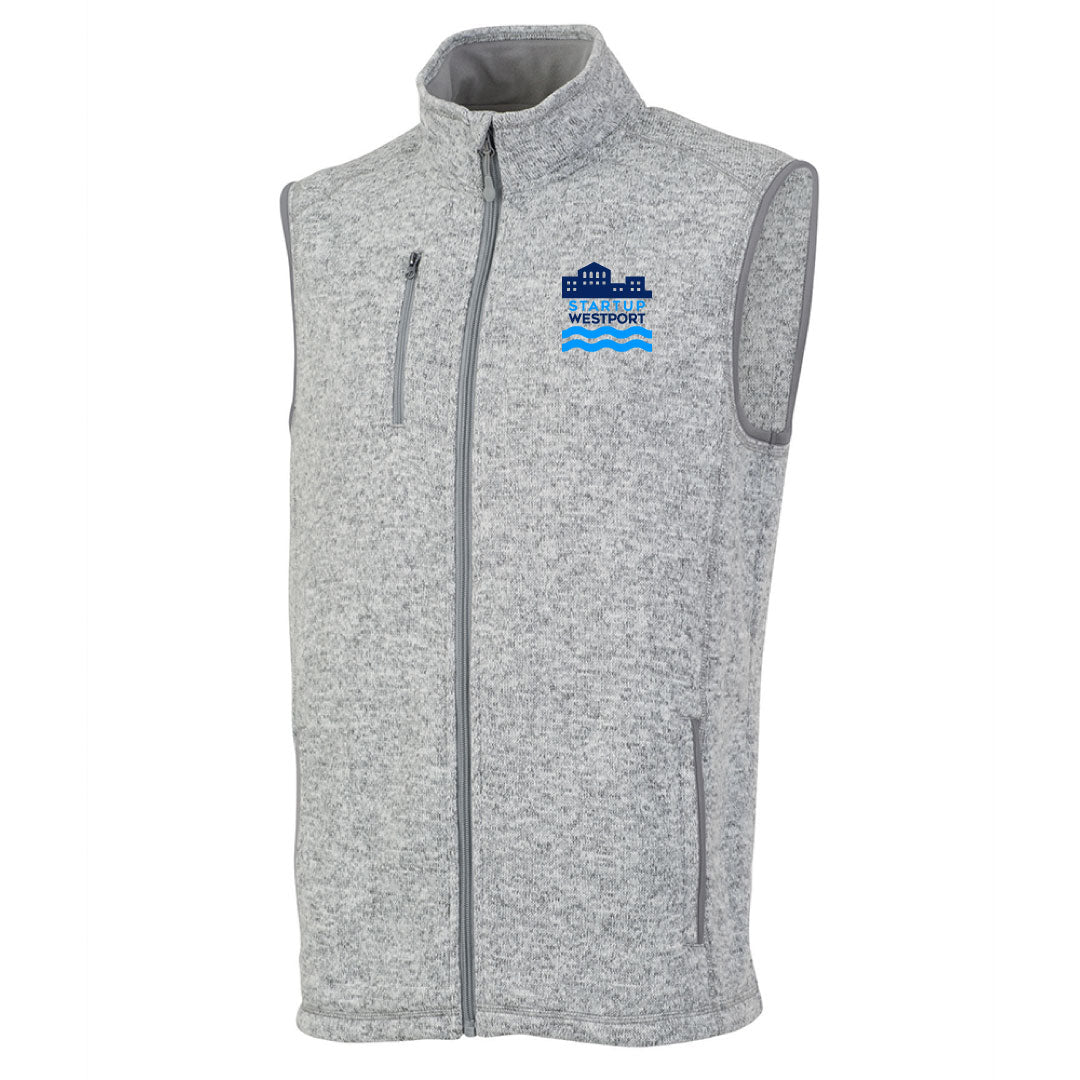 Startup Westport Heathered Vest Logowear Startup Westport