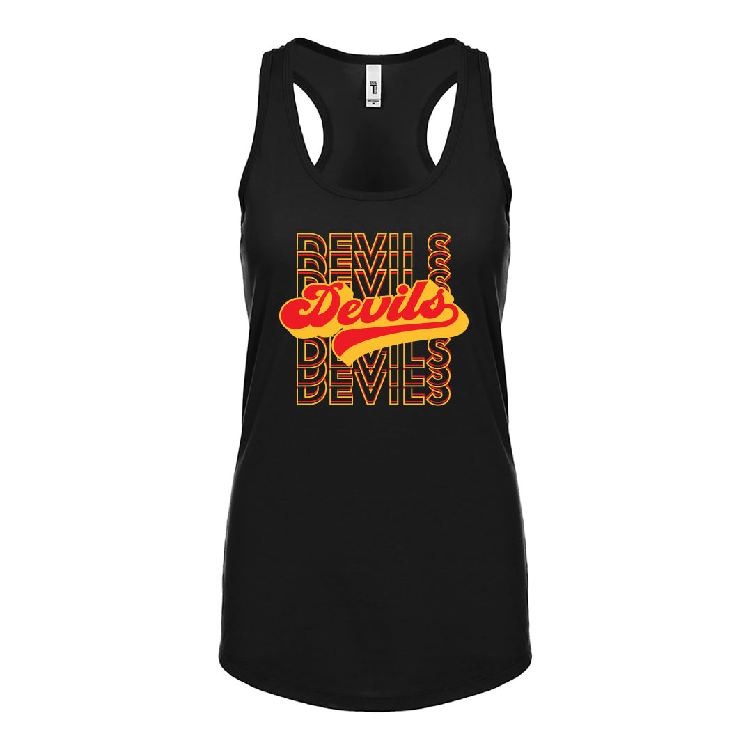 Stratford HS Dance Devils Tank Logowear Stratford HS Dance Ladies XS  