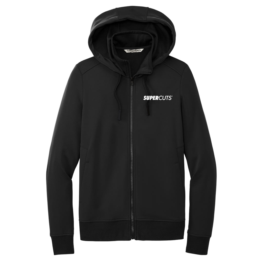 SuperCuts Smooth Fleece Hooded Jacket Logowear Super Cuts Ladies XS