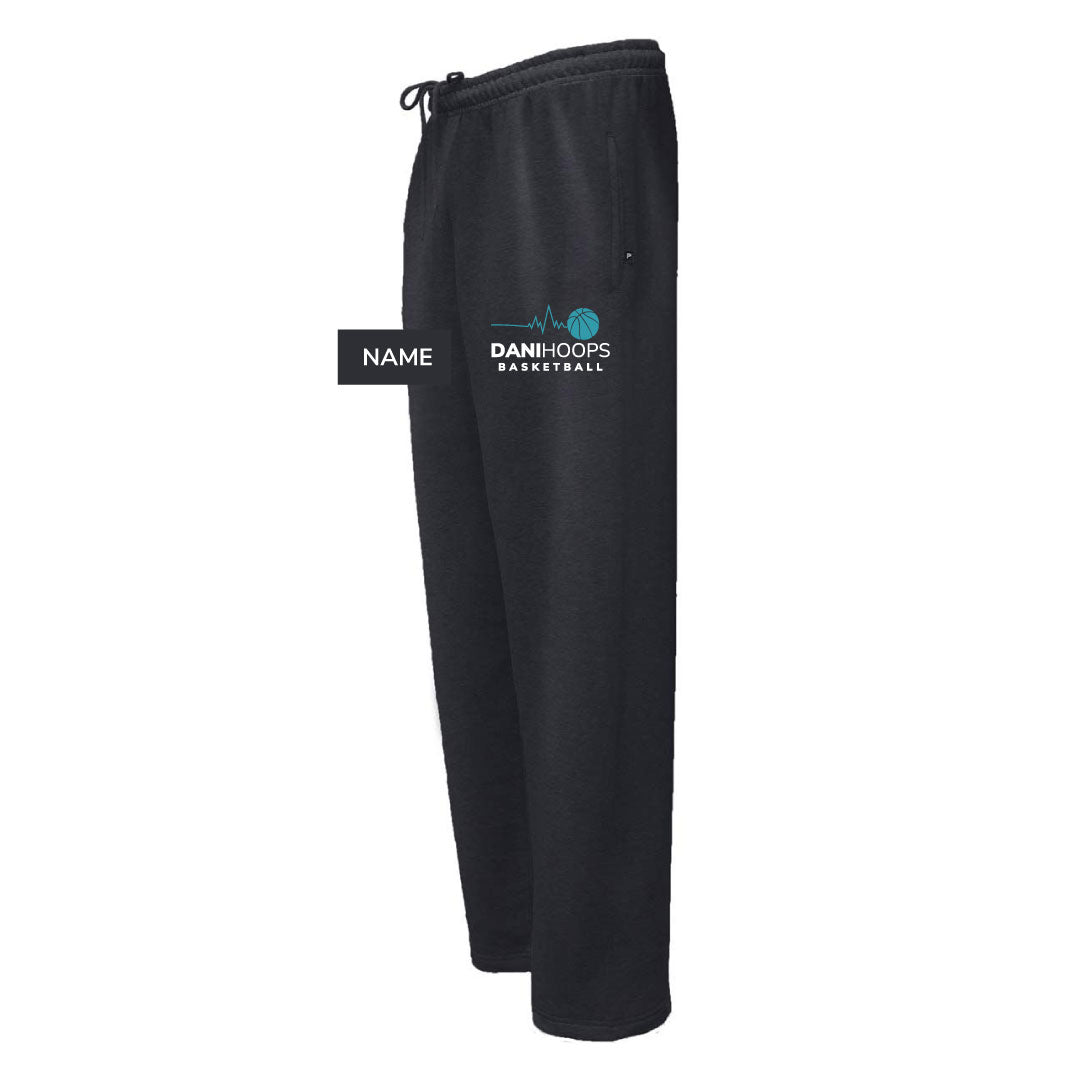 DHB Sweatpants Logowear Dani Hoops Basketball Black Adult XS