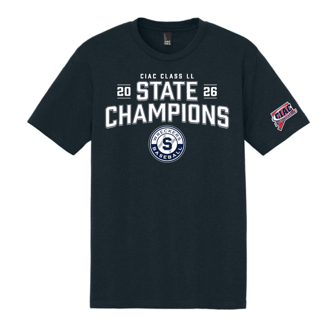Staples Baseball Class LL State Champions Tri Blend Tee