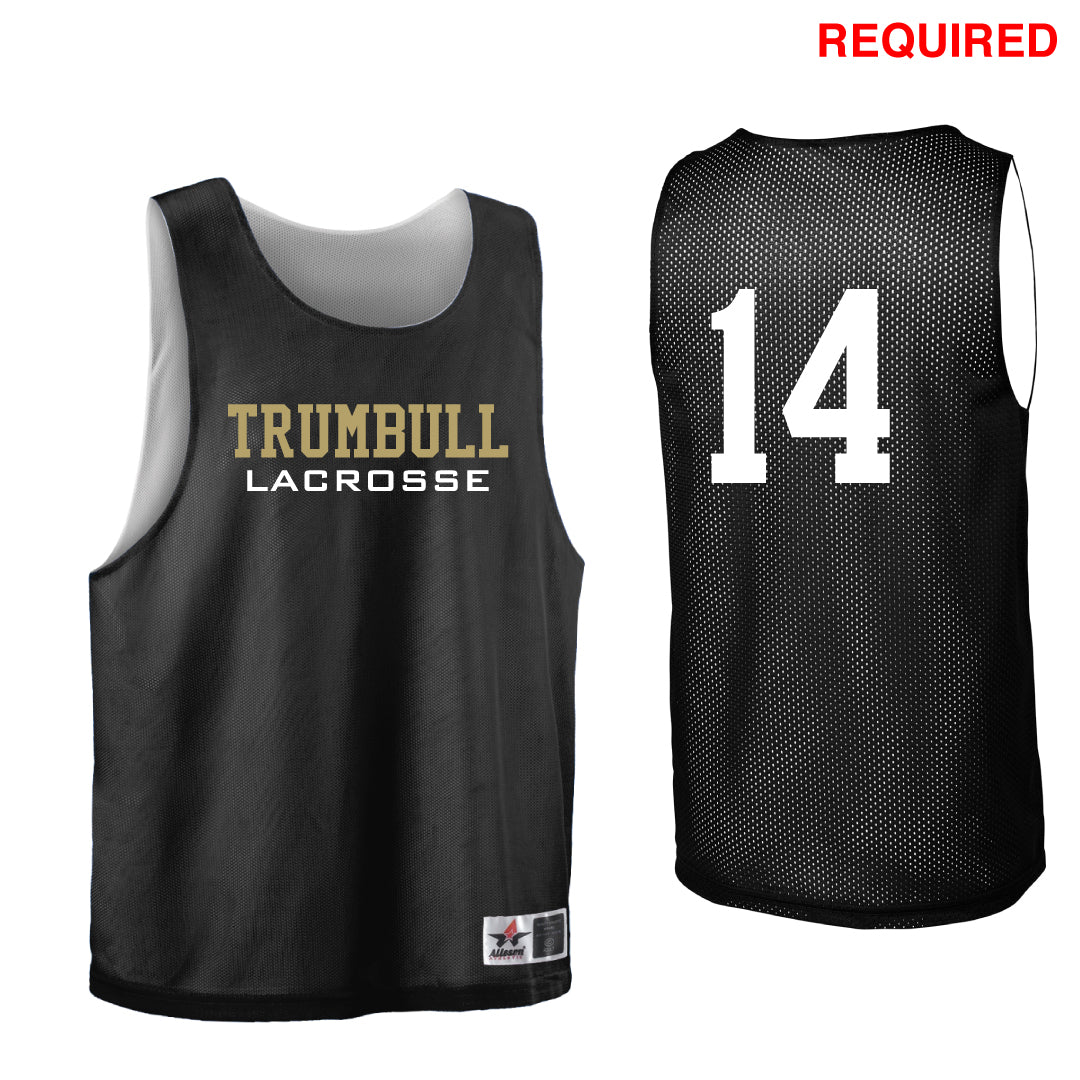 THS Boys Lacrosse Reversible Practice Pinnie (REQUIRED) Logowear THS Boys Lacrosse S/M  