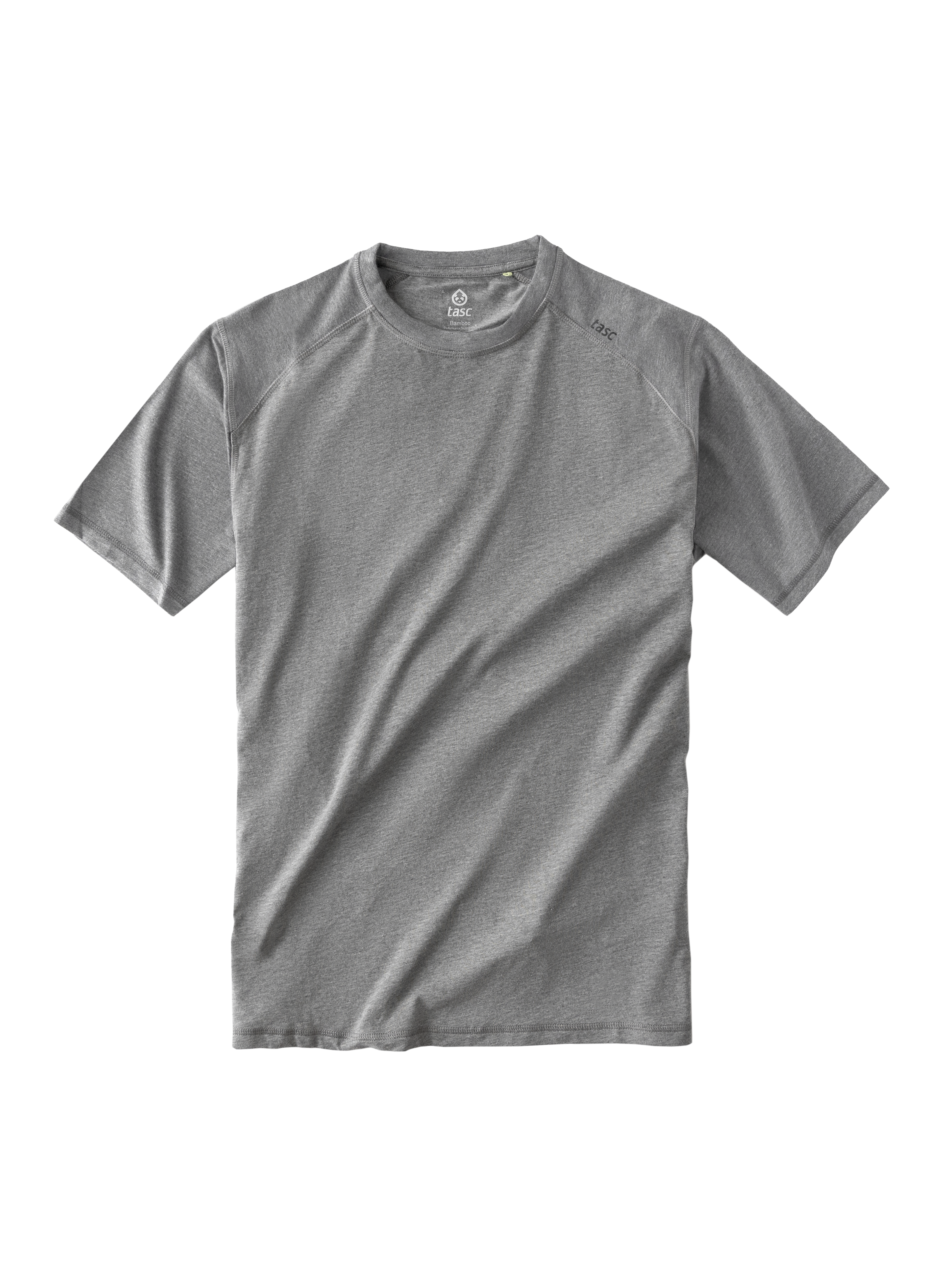 Tasc Men's Carrollton Fitness T-Shirt Apparel Tasc Heather Grey-059 Small 