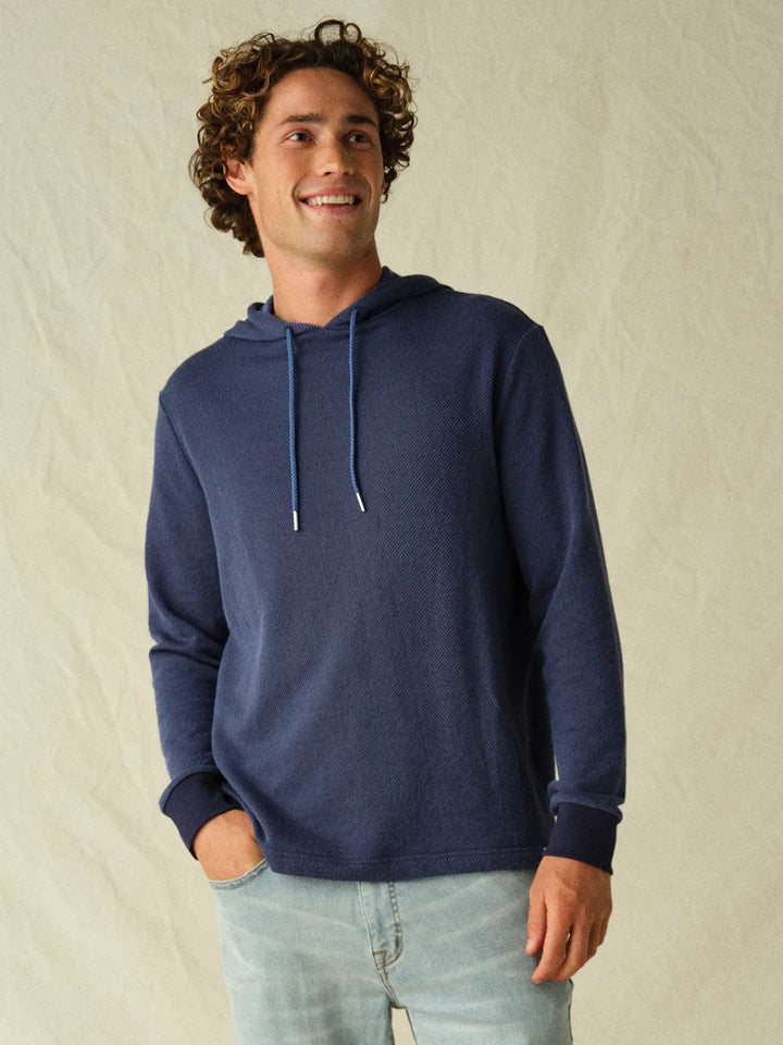 Fair Harbor Men's Textured Tailwind Hoodie Apparel Fair Harbor   