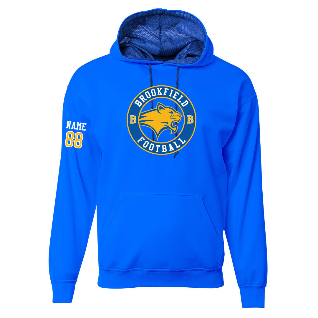 Brookfield Football Tech Fleece Hoodie