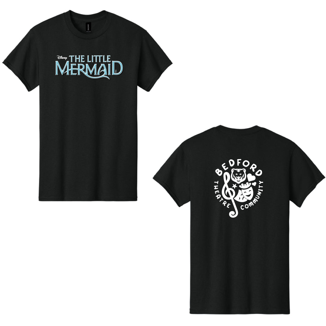 Bedford Theatre Company Presents The Little Mermaid Cotton Tee ASF Sports & Outdoors Black Youth S