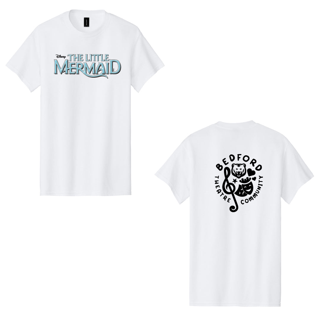 Bedford Theatre Company Presents The Little Mermaid Cotton Tee ASF Sports & Outdoors White Youth S