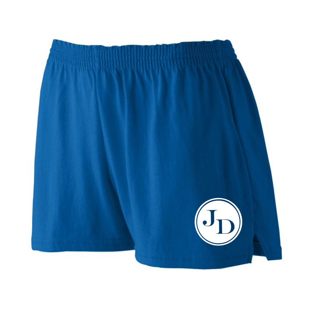 The Spot Dance Jersey Shorts Logowear The Spot Just Dance Royal Ladies S 