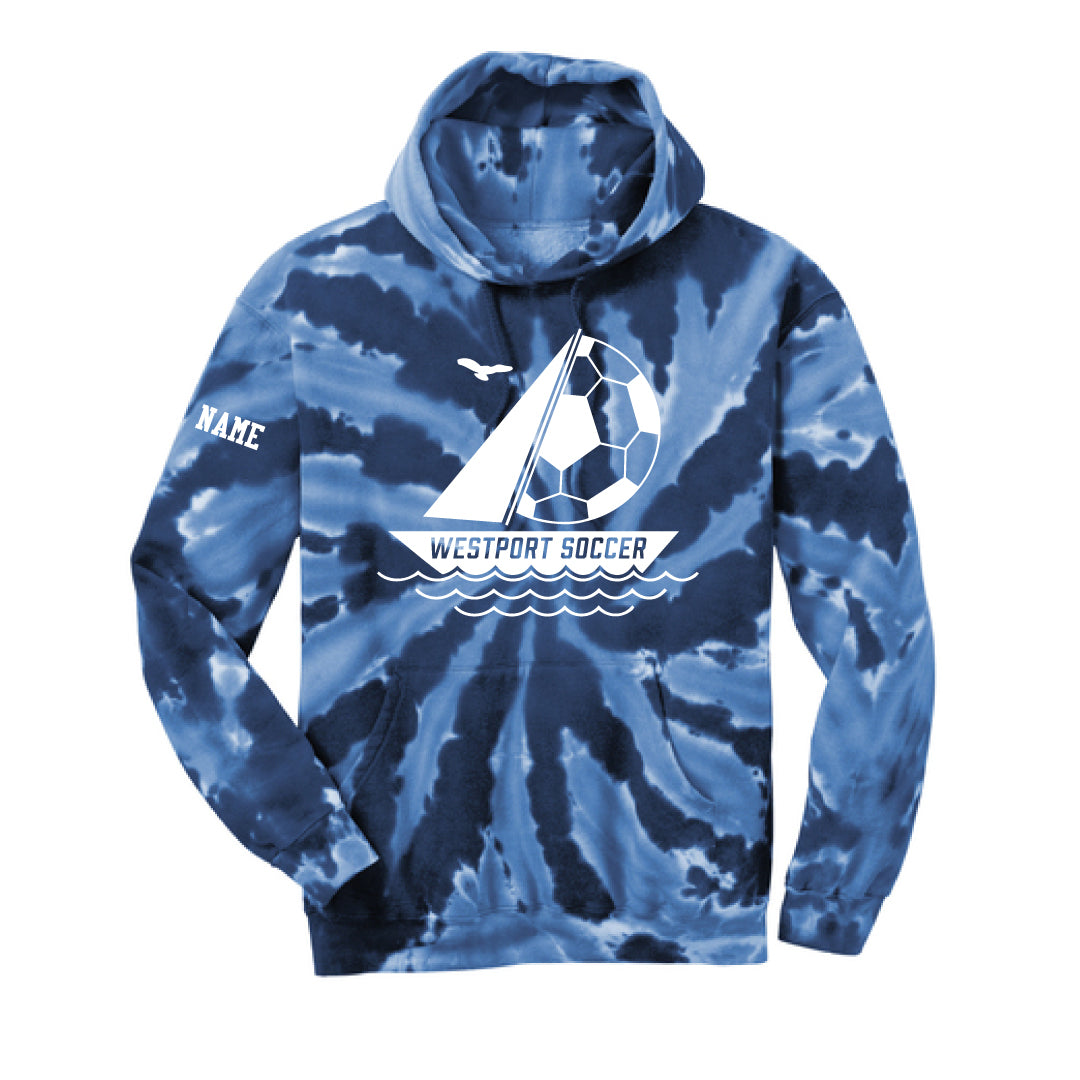 Westport Soccer Tie Dye Hoodie
