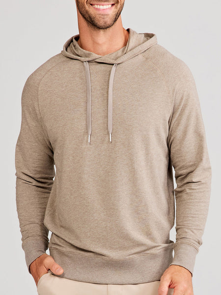 Tasc Men's Varsity French Terry Hoodie Apparel Tasc Gray Oak Heather-246 Small 