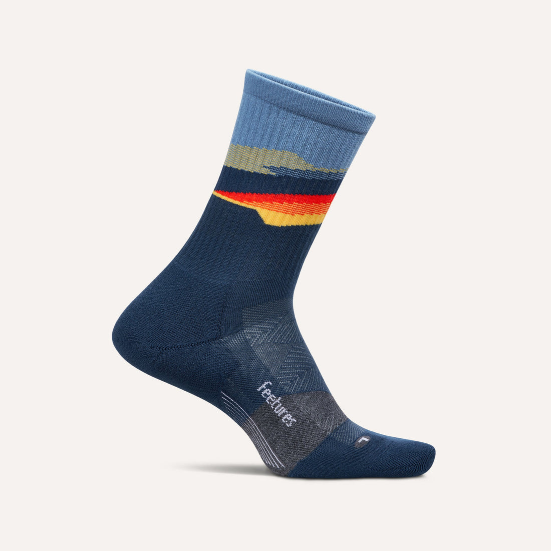Feetures Trail Max Cushion Mini Crew Apparel Feetures